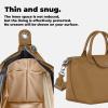 imageDGAZ Lightweight Purse Organizer Insert for LongchampLE PLIAGE Xtra Bagsilk and DupontPaper handbag inner for Luxury BagBlackLe Pliage Xtra XSChai