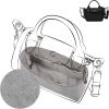 imageDGAZ Lightweight Purse Organizer Insert for LongchampLe Pliage Energy Series Bagsilk and DupontPaper handbag inner for Luxury BagBlackLe Pliage Energy XSGris Mouette