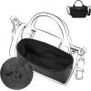 imageDGAZ Lightweight Purse Organizer Insert for LongchampLe Pliage Energy Series Bagsilk and DupontPaper handbag inner for Luxury BagBlackLe Pliage Energy XSBlack