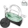 imageDGAZ Lightweight Purse Organizer Insert for LongchampLe Pliage Energy Series Bagsilk and DupontPaper handbag inner for Luxury BagBlackLe Pliage Energy XSVert Fizz