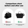 imageDGAZ Lightweight Purse Organizer Insert for LongchampLe Pliage Energy Series Bagsilk and DupontPaper handbag inner for Luxury BagBlackLe Pliage Energy XSGris Mouette