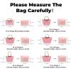 imageDGAZ Lightweight Purse Organizer Insert for LongchampLe Pliage Original Series Bagsilk and DupontPaper handbag inner for Luxury BagBlackLE PLIAGE SHandle height about 9 cmPink