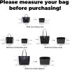 imageDGAZ Lightweight Purse Organizer Insert for MCMToni Visetos Bagssilk and DupontPaper handbag inner for Luxury BagNew MiniBlackBlack