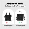 imageDGAZ Lightweight Purse Organizer Insert for MCMToni Visetos Bagssilk and DupontPaper handbag inner for Luxury BagNew MiniBlackBlack
