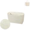 imageDGAZ Lightweight Purse Organizer Insert for MCMToni Visetos Bagssilk and DupontPaper handbag inner for Luxury BagNew MiniBlackCraie