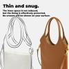 imageDGAZ Lightweight Purse Organizer Insert for Miumiuivy hobo Bagssilk and DupontPaper handbag inner for Luxury BagsHobo miniBlackCraie