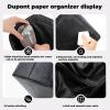 imageDGAZ Lightweight Purse Organizer Insert for Speedy Bagsilk and DupontPaper handbag inner for Luxury BagsNano 16BlackBlack