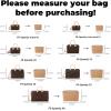 imageDGAZ Lightweight Purse Organizer Insert for Speedy Bagsilk and DupontPaper handbag inner for Luxury BagsNano 16BlackChai