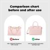 imageDGAZ Lightweight Purse Organizer Insert for Speedy Bagsilk and DupontPaper handbag inner for Luxury BagsNano 16BlackPink