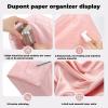 imageDGAZ Lightweight Purse Organizer Insert for Speedy Bagsilk and DupontPaper handbag inner for Luxury BagsNano 16BlackPink