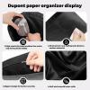 imageDGAZ LightweightPurse Organizer Insert for Coach Laurel Bagsilk and DupontPaper handbag inner for Luxury BagsSmallBlackBlack