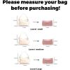 imageDGAZ LightweightPurse Organizer Insert for Coach Laurel Bagsilk and DupontPaper handbag inner for Luxury BagsSmallBlackPink