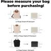 imageDGAZ LightweightPurse Organizer Insert for Longchamp Le Pliage Backpack Bagsilk and DupontPaper handbag inner for Luxury BagsLe Pliage Original M BackpackBlackCraie