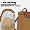 imageDGAZ LightweightPurse Organizer Insert for Longchamp Le Pliage Backpack Bagsilk and DupontPaper handbag inner for Luxury BagsLe Pliage Original M BackpackBlackChai