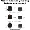 imageDGAZ LightweightPurse Organizer Insert for Longchamp Le Pliage Backpack Bagsilk and DupontPaper handbag inner for Luxury BagsLe Pliage Original M BackpackBlackBlack