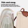 imageDGAZ LightweightPurse Organizer Insert for Longchamp Le Pliage Backpack Bagsilk and DupontPaper handbag inner for Luxury BagsLe Pliage Original M BackpackBlackCraie