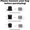 imageDGAZ LightweightPurse Organizer Insert for Longchamp Le Pliage Backpack Bagsilk and DupontPaper handbag inner for Luxury BagsLe Pliage Original M BackpackBlackGris Mouette