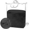 imageDGAZ LightweightPurse Organizer Insert for Longchamp Le Pliage Backpack Bagsilk and DupontPaper handbag inner for Luxury BagsLe Pliage Original M BackpackBlackBlack