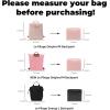 imageDGAZ LightweightPurse Organizer Insert for Longchamp Le Pliage Backpack Bagsilk and DupontPaper handbag inner for Luxury BagsLe Pliage Original M BackpackBlackPink