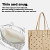 imageDGAZ LightweightPurse Organizer Insert for MCMLiz Visetos Tote Bagsilk and DupontPaper handbag inner for Luxury BagsSmallBlackCraie
