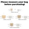 imageDGAZ LightweightPurse Organizer Insert for MCMLiz Visetos Tote Bagsilk and DupontPaper handbag inner for Luxury BagsSmallBlackCraie