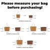 imageDGAZ LightweightPurse Organizer Insert for MCMLiz Visetos Tote Bagsilk and DupontPaper handbag inner for Luxury BagsSmallBlackGold