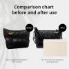 imageDGAZ Purse Pillow Insert for Chanel Gabrielle bags Memory Foam Silky Pillow Shaper for Luxury HandbagsBlackMedium SmallCraie