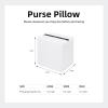imageDGAZ Purse Pillow Insert for Hermes Cargo Picotin 18 bags Memory Foam Silky Pillow Shaper for Luxury HandbagsEtoupe GreyWhite