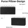 imageDGAZ Purse Pillow Shaper Insert for Chanel Diana Bag Silky Pillow Shaper for Luxury HandbagsFuchsiaSmallBlack