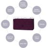 imageDGAZ Purse Pillow Shaper Insert for Chanel Diana Bag Silky Pillow Shaper for Luxury HandbagsFuchsiaSmallFuchsia