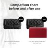 imageDGAZ Purse Pillow Shaper Insert for Chanel Diana Bag Silky Pillow Shaper for Luxury HandbagsFuchsiaSmallRouge Grenat