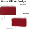 imageDGAZ Purse Pillow Shaper Insert for Chanel Diana Bag Silky Pillow Shaper for Luxury HandbagsFuchsiaSmallRouge Grenat