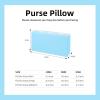 imageDGAZ Purse Pillow Shaper Insert for Dior Djoy Bag Silky Pillow Shaper for Luxury HandbagsCandy BlueSCandy Blue