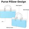 imageDGAZ Purse Pillow Shaper Insert for Dior Djoy Bag Silky Pillow Shaper for Luxury HandbagsCandy BlueSCandy Blue