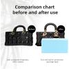 imageDGAZ Purse Pillow Shaper Insert for Dior Djoy Bag Silky Pillow Shaper for Luxury HandbagsCandy BlueSCandy Blue