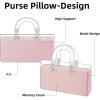 imageDGAZ Purse Pillow Shaper Insert for Dior Djoy Bag Silky Pillow Shaper for Luxury HandbagsCandy BlueSPink