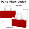 imageDGAZ Purse Pillow Shaper Insert for Dior Djoy Bag Silky Pillow Shaper for Luxury HandbagsCandy BlueSRouge Cassque