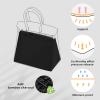 imageDGAZ Purse Pillow Shaper Insert for Hermes Hac Bags Silky Pillow Shaper for Luxury HandbagsChaiHac 28Black