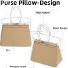 imageDGAZ Purse Pillow Shaper Insert for Hermes Hac Bags Silky Pillow Shaper for Luxury HandbagsChaiHac 28Chai