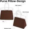 imageDGAZ Purse Pillow Shaper Insert for Hermes Hac Bags Silky Pillow Shaper for Luxury HandbagsChaiHac 28Gold