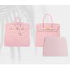 imageDGAZ Purse Pillow Shaper Insert for Hermes Hac Bags Silky Pillow Shaper for Luxury HandbagsChaiHac 28Pink