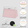 imageDGAZ Purse Pillow Shaper Insert for Hermes Kelly Danse 22 Bags Silky Pillow Shaper for Luxury HandbagsBlue nuitPink