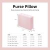 imageDGAZ Purse Pillow Shaper Insert for LadyDior MicroMiniSML Bags Silky Pillow Shaper for Luxury HandbagsGoldMicroPink