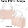 imageDGAZ Purse Pillow Shaper Insert for LadyDior MicroMiniSML Bags Silky Pillow Shaper for Luxury HandbagsGoldMicroRose dragee