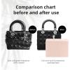 imageDGAZ Purse Pillow Shaper Insert for LadyDior MicroMiniSML Bags Silky Pillow Shaper for Luxury HandbagsGoldMicroRose dragee