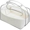 imageDGAZ Lightweight Purse Organizer Insert for HermesBride A Brac Bagssilk and DupontPaper handbag inner for Luxury BagSmallBlackCraie