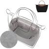 imageDGAZ Lightweight Purse Organizer Insert for LongchampLe Pliage Original Series Bagsilk and DupontPaper handbag inner for Luxury BagBlackLE PLIAGE SHandle height about 9 cmGris Mouette