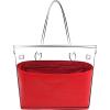imageDGAZ Lightweight Purse Organizer Insert for Neverfull inside out Bagssilk and DupontPaper handbag inner for Luxury BagBBBlackRed