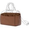 imageDGAZ Lightweight Purse Organizer Insert for Speedy Bagsilk and DupontPaper handbag inner for Luxury BagsNano 16BlackGold
