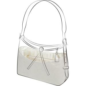 imageDGAZ Lightweight Purse Organizer Insert for CarryAll Bagssilk and DupontPaper handbag inner for Luxury BagBBBlackCraie